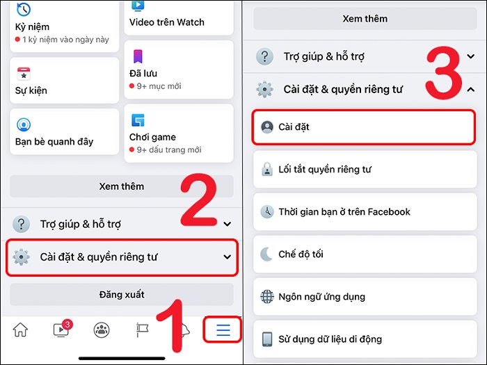 cách lấy lại mật khẩu facebook 2