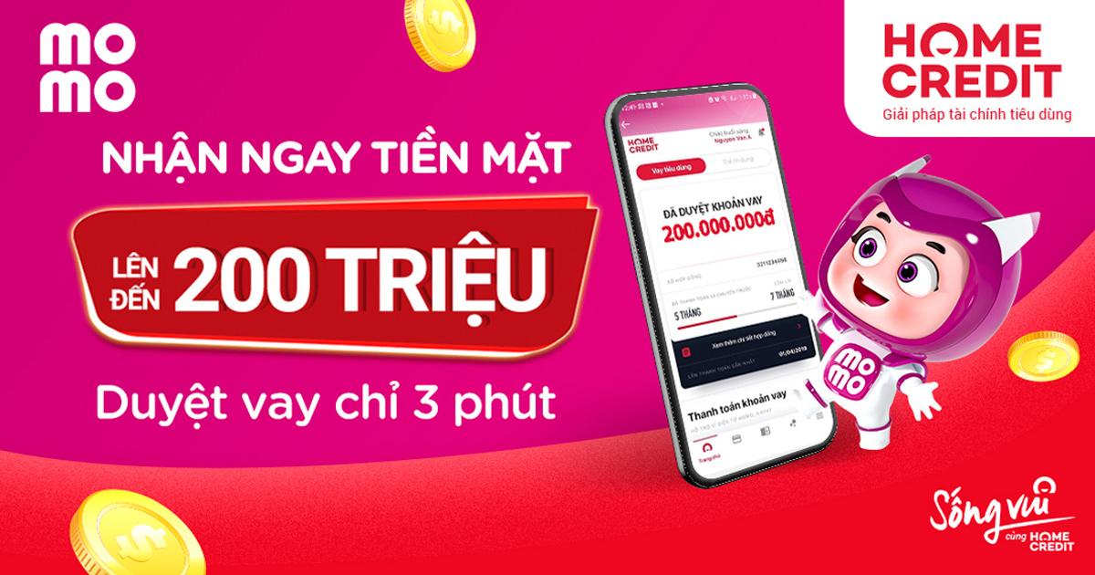 Quyền lợi đặc biệt dành cho người dùng khi đăng ký vay Home Credit qua Ví  MoMo